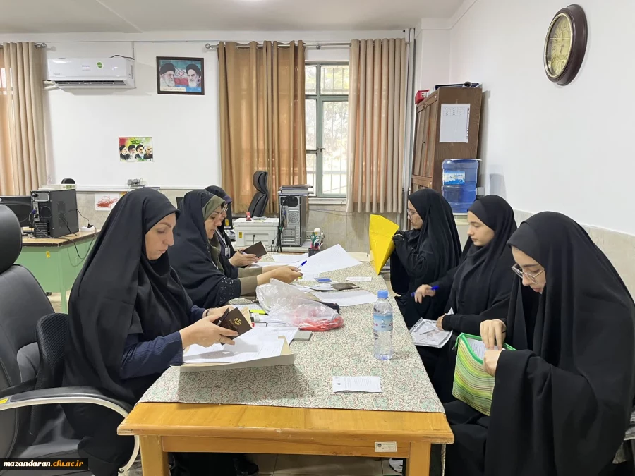 روز اول اجرای ارزیابی تکمیلی  داوطلبان ورود به دانشگاه فرهنگیان و بازدید لطف الله مهدوی از روند مصاحبه و دیدار با اولیا  20