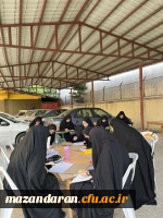 برگزاری روز دوم ارزیابی تکمیلی داوطلبان ورود به دانشگاه فرهنگیان و بازدید مسرور ریاست اداره حراست دانشگاه فرهنگیان مازندران و سید عابدین خدادادی معاونت هماهنگی و پشتیبانی از روند مصاحبه 
 2