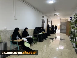 برگزاری روز دوم ارزیابی تکمیلی داوطلبان ورود به دانشگاه فرهنگیان و بازدید مسرور ریاست اداره حراست دانشگاه فرهنگیان مازندران و سید عابدین خدادادی معاونت هماهنگی و پشتیبانی از روند مصاحبه 
 10