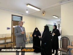 روز پنجم   اجرای ارزیابی تکمیلی  داوطلبان ورود به دانشگاه فرهنگیان  در پردیس فاطمه الزهرا س ساری  18