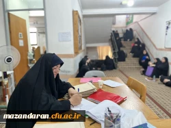 روز هفتم اجرای ارزیابی تکمیلی  داوطلبان ورود به دانشگاه فرهنگیان ویژه خواهران در پردیس فاطمه الزهرا س ساری و روز اخر ازمون عملی تربیت بدنی  8