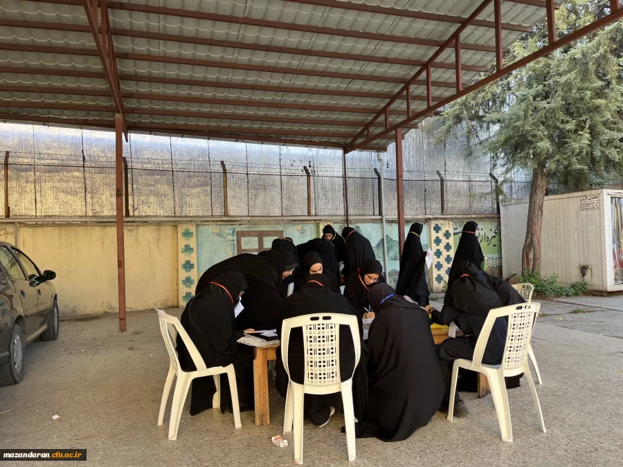 روز پنجم اجرای ارزیابی تکمیلی داوطلبان ورود به دانشگاه فرهنگیان  ویژه دختران در پردیس فاطمه الزهرا س ساری برگزار شد . 17