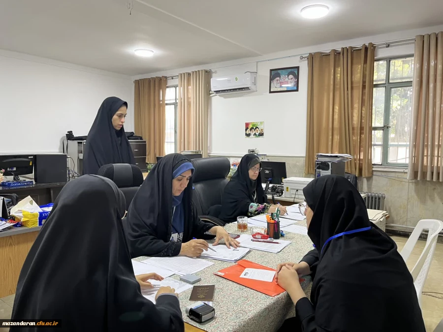 روز نهم اجرای اریابی تکمیلی داوطلبان ورود به دانشگاه فرهنگیان  ویژه دختران در پردیس فاطمه الزهرا س ساری 15