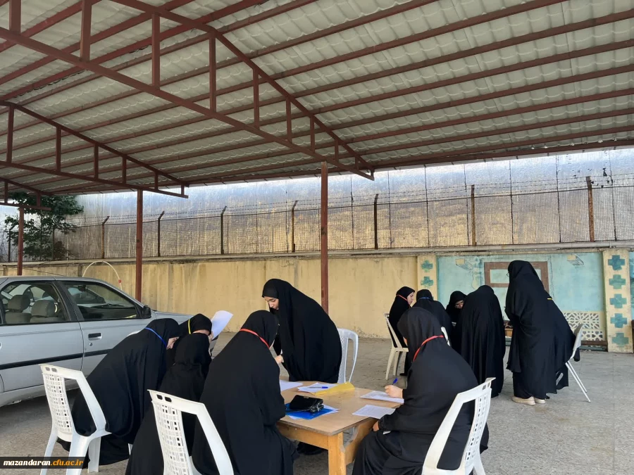 روز دهم اجرای اریابی تکمیلی داوطلبان ورود به دانشگاه فرهنگیان  ویژه دختران در پردیس فاطمه الزهرا س ساری 3