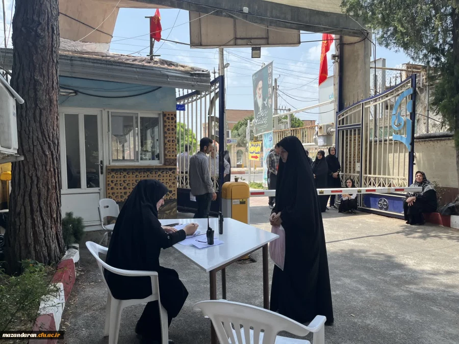 روز هشتم اجرای ارزیابی تکمیلی  داوطلبان ورود به دانشگاه فرهنگیان ویژه خواهران در پردیس فاطمه الزهرا س ساری  21