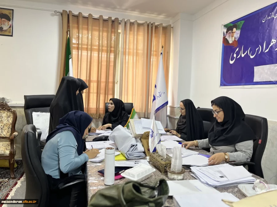 روز هفتم اجرای ارزیابی تکمیلی  داوطلبان ورود به دانشگاه فرهنگیان ویژه خواهران در پردیس فاطمه الزهرا س ساری و روز اخر ازمون عملی تربیت بدنی  16