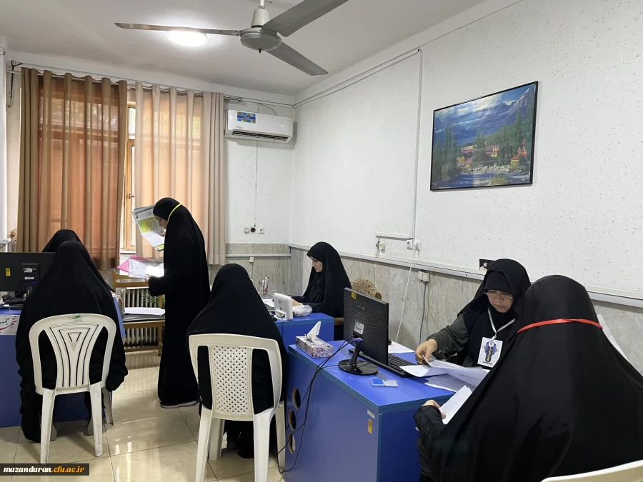 روز هفتم اجرای ارزیابی تکمیلی  داوطلبان ورود به دانشگاه فرهنگیان ویژه خواهران در پردیس فاطمه الزهرا س ساری و روز اخر ازمون عملی تربیت بدنی  23