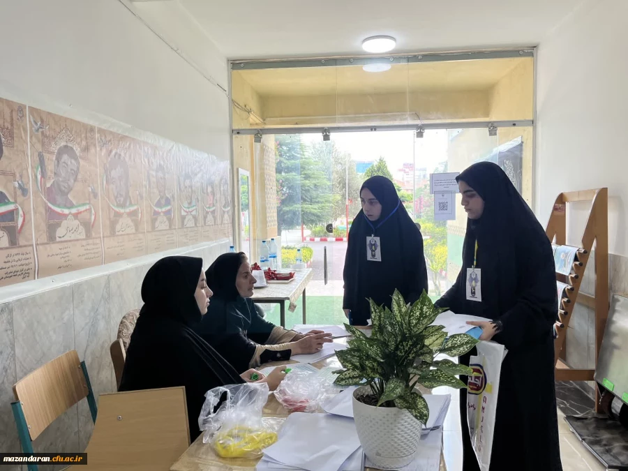 روز ششم  اجرای ارزیابی تکمیلی  داوطلبان ورود به دانشگاه فرهنگیان  در پردیس فاطمه الزهرا س ساری  11