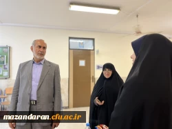 روز پنجم اجرای ارزیابی تکمیلی داوطلبان ورود به دانشگاه فرهنگیان  ویژه دختران در پردیس فاطمه الزهرا س ساری برگزار شد . 7