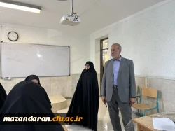 روز پنجم اجرای ارزیابی تکمیلی داوطلبان ورود به دانشگاه فرهنگیان  ویژه دختران در پردیس فاطمه الزهرا س ساری برگزار شد . 8