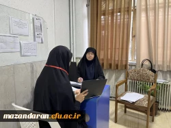 روز پنجم اجرای ارزیابی تکمیلی داوطلبان ورود به دانشگاه فرهنگیان  ویژه دختران در پردیس فاطمه الزهرا س ساری برگزار شد . 9