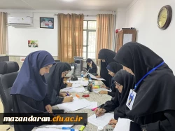 روز چهارم  اجرای ارزیابی تکمیلی  داوطلبان ورود به دانشگاه فرهنگیان  در پردیس فاطمه الزهرا س ساری  11