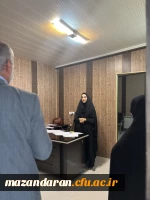 روز سوم  اجرای ارزیابی تکمیلی  داوطلبان ورود به دانشگاه فرهنگیان و بازدید لطف الله مهدوی ریاست دانشگاه فرهنگیان مازندران و رضایی منش ریاست پردیس خواهران ساری از روند مصاحبه و دیدار با اولیا ی داوطلبان 16