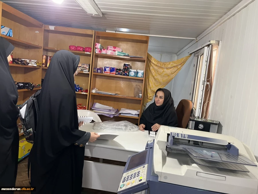 برگزاری روز دوم ارزیابی تکمیلی داوطلبان ورود به دانشگاه فرهنگیان و بازدید مسرور ریاست اداره حراست دانشگاه فرهنگیان مازندران و سید عابدین خدادادی معاونت هماهنگی و پشتیبانی از روند مصاحبه 
 10