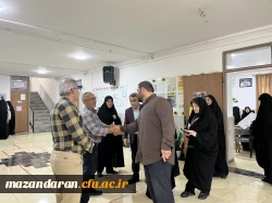 برگزاری روز دوم ارزیابی تکمیلی داوطلبان ورود به دانشگاه فرهنگیان و بازدید مسرور ریاست اداره حراست دانشگاه فرهنگیان مازندران و سید عابدین خدادادی معاونت هماهنگی و پشتیبانی از روند مصاحبه 
 15