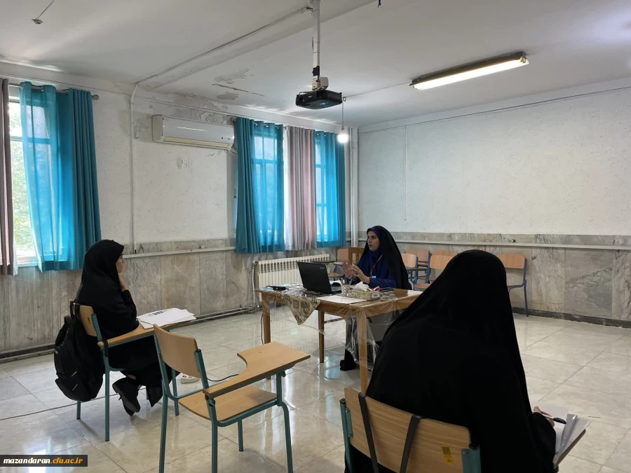 برگزاری روز دوم ارزیابی تکمیلی داوطلبان ورود به دانشگاه فرهنگیان و بازدید مسرور ریاست اداره حراست دانشگاه فرهنگیان مازندران و سید عابدین خدادادی معاونت هماهنگی و پشتیبانی از روند مصاحبه 
 20