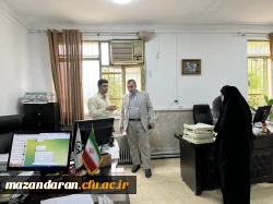 برگزاری روز دوم ارزیابی تکمیلی داوطلبان ورود به دانشگاه فرهنگیان و بازدید مسرور ریاست اداره حراست دانشگاه فرهنگیان مازندران و سید عابدین خدادادی معاونت هماهنگی و پشتیبانی از روند مصاحبه 
 3