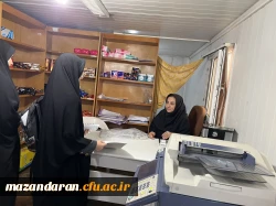 برگزاری روز دوم ارزیابی تکمیلی داوطلبان ورود به دانشگاه فرهنگیان و بازدید مسرور ریاست اداره حراست دانشگاه فرهنگیان مازندران و سید عابدین خدادادی معاونت هماهنگی و پشتیبانی از روند مصاحبه 
 10