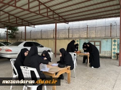 برگزاری روز دوم ارزیابی تکمیلی داوطلبان ورود به دانشگاه فرهنگیان و بازدید مسرور ریاست اداره حراست دانشگاه فرهنگیان مازندران و سید عابدین خدادادی معاونت هماهنگی و پشتیبانی از روند مصاحبه 
 11