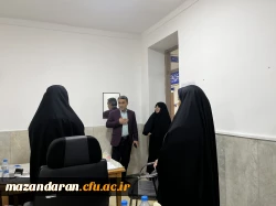 برگزاری روز دوم ارزیابی تکمیلی داوطلبان ورود به دانشگاه فرهنگیان و بازدید مسرور ریاست اداره حراست دانشگاه فرهنگیان مازندران و سید عابدین خدادادی معاونت هماهنگی و پشتیبانی از روند مصاحبه 
 16