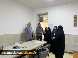 روز اول اجرای ارزیابی تکمیلی  داوطلبان ورود به دانشگاه فرهنگیان و بازدید لطف الله مهدوی ریاست دانشگاه فرهنگیان مازندران و رضایی منش ریاست پردیس خواهران ساری از روند مصاحبه و دیدار با اولیا ی داوطلبان  13