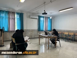 روز اول اجرای ارزیابی تکمیلی  داوطلبان ورود به دانشگاه فرهنگیان و بازدید لطف الله مهدوی ریاست دانشگاه فرهنگیان مازندران و رضایی منش ریاست پردیس خواهران ساری از روند مصاحبه و دیدار با اولیا ی داوطلبان  20