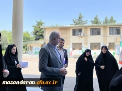 شروع فرایند ازمون عملی تربیت بدنی ویژه دختران در پردیس فاطمه الزهرا س ساری  5