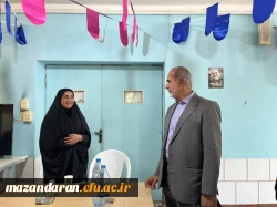 شروع فرایند ازمون عملی تربیت بدنی ویژه دختران در پردیس فاطمه الزهرا س ساری  9