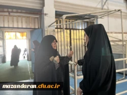 شروع فرایند ازمون عملی تربیت بدنی ویژه دختران در پردیس فاطمه الزهرا س ساری  12