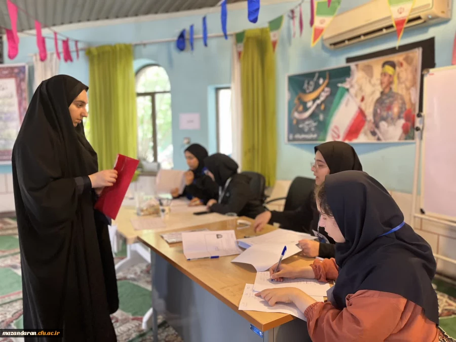 شروع فرایند ازمون عملی تربیت بدنی ویژه دختران در پردیس فاطمه الزهرا س ساری  20