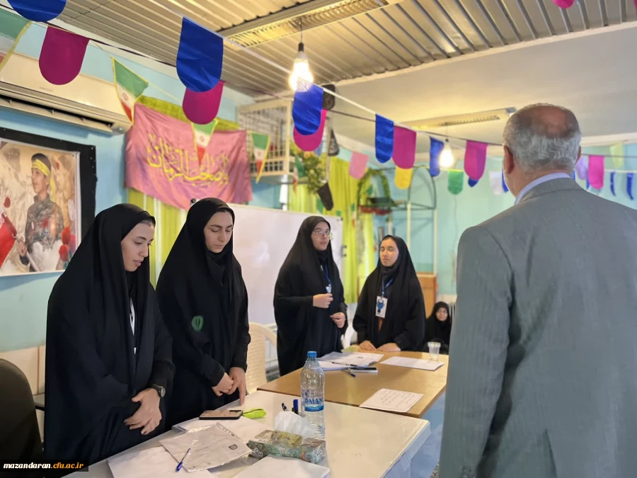 شروع فرایند ازمون عملی تربیت بدنی ویژه دختران در پردیس فاطمه الزهرا س ساری  8