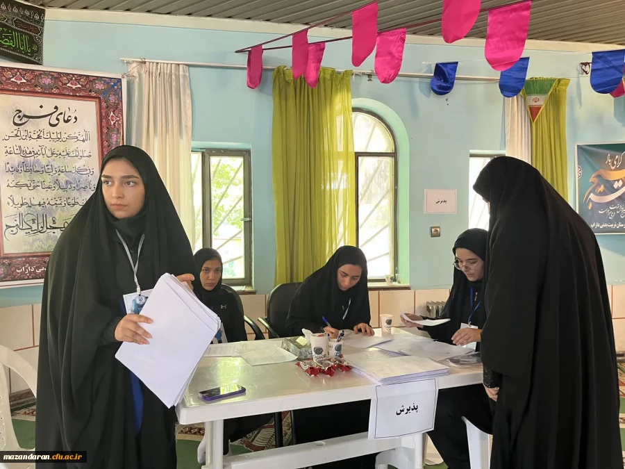 شروع فرایند ازمون عملی تربیت بدنی ویژه دختران در پردیس فاطمه الزهرا س ساری  14