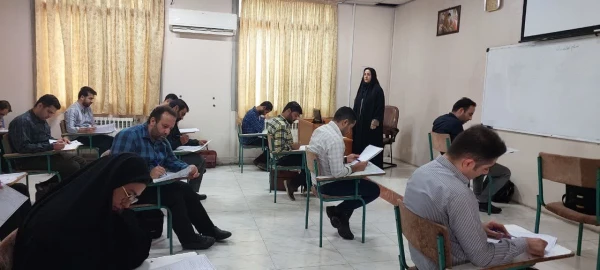 برگزاری آزمون پایانی پودمان اول مهارت آموزان تکمیل ظرفیت 5