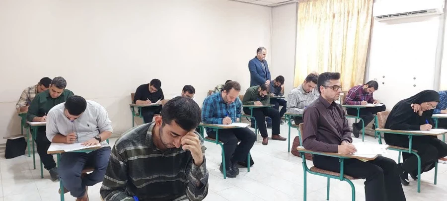 برگزاری آزمون پایانی پودمان اول مهارت آموزان تکمیل ظرفیت 6