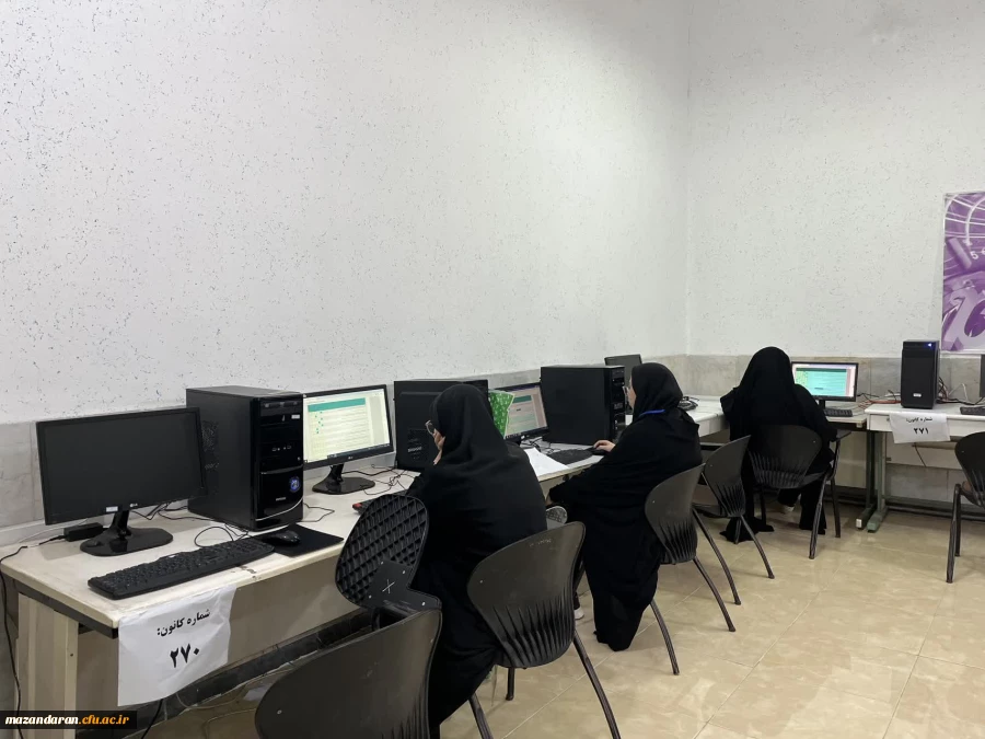 روز یازدهم اجرای ارزیابی تکمیلی داوطلبان ورود به دانشگاه فرهنگیان ویژه دختران در پردیس فاطمه الزهرا س ساری  3