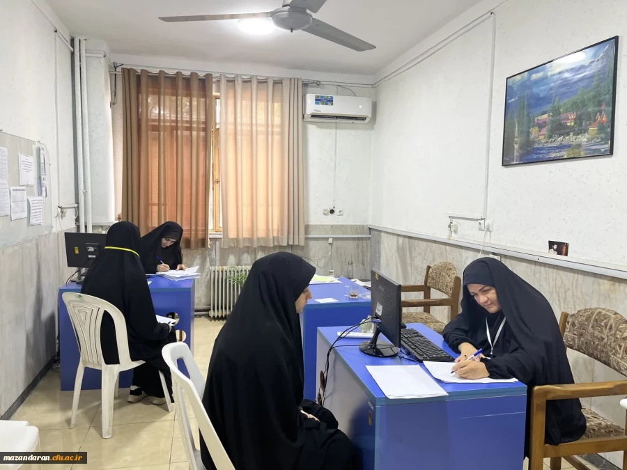 روز یازدهم ارزیابی تکمیلی داوطلبان ورود به دانشگاه فرهنگیان ویژه دختران در پردیس فاطمه الزهرا س ساری  8