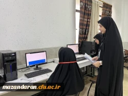 روز سوم  اجرای ارزیابی تکمیلی  داوطلبان ورود به دانشگاه فرهنگیان و بازدید لطف الله مهدوی ریاست دانشگاه فرهنگیان مازندران و رضایی منش ریاست پردیس خواهران ساری از روند مصاحبه و دیدار با اولیا ی داوطلبان 4