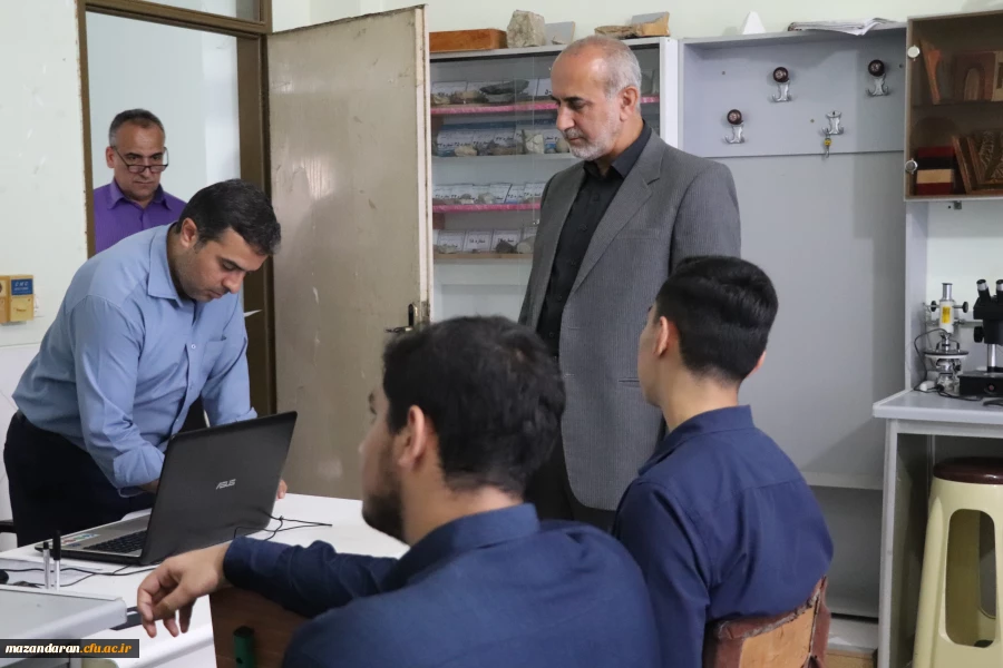 بازدید ریاست دانشگاه فرهنگیان مازندران فرآیند ارزیابی تخصصی 3