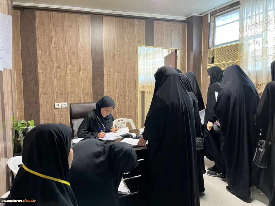 روز سیزدهم اجرای ارزیابی تکمیلی داوطلبان ورود به دانشگاه فرهنگیان ویژه دختران در پردیس فاطمه الزهرا س ساری  11