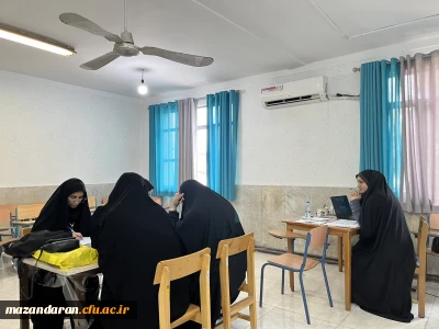 روز چهاردهم اجرای ارزیابی تکمیلی داوطلبان ورود به دانشگاه فرهنگیان ویژه دختران در پردیس فاطمه الزهرا س ساری