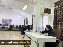 روز چهاردهم اجرای ارزیابی تکمیلی داوطلبان ورود به دانشگاه فرهنگیان ویژه دختران در پردیس فاطمه الزهرا س ساری 4