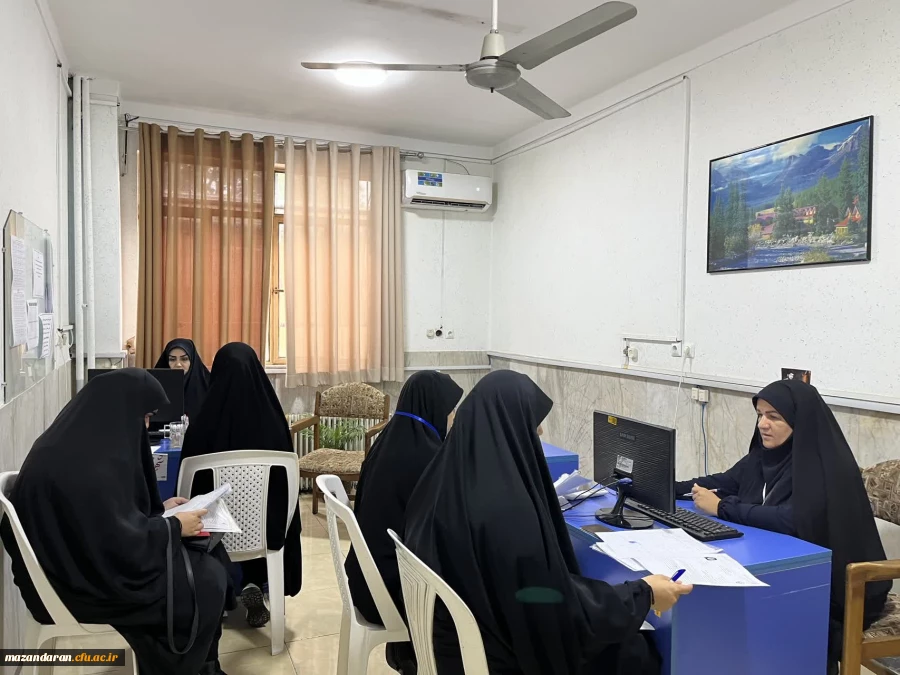 روز چهاردهم اجرای ارزیابی تکمیلی داوطلبان ورود به دانشگاه فرهنگیان ویژه دختران در پردیس فاطمه الزهرا س ساری 8