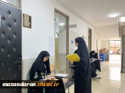 روز چهاردهم اجرای ارزیابی تکمیلی داوطلبان ورود به دانشگاه فرهنگیان ویژه دختران در پردیس فاطمه الزهرا س ساری 11