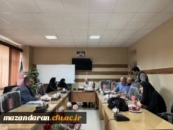 جلسه مدیر گروه علوم پایه با اساتید گروه جهت برنامه ریزی سال تحصیلی 1404-1403 5