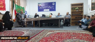 دوشنبه های عاشورایی با حضور سیدعابدین خدادادی  معاونت هماهنگی و پشتیبانی ، رضایی منش ریاست پردیس فاطمه الزهرا س ساری و کلیه کارکنان پردیس در نمازخانه  ساختمان آموزش برگزار شد .