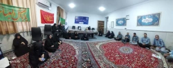 برگزاری مراسم قرائت زیارت عاشورا و دعای فرج به مناسبت شهادت اسماعیل هنیه  با سخنرانی رضایی منش ریاست پردیس فاطمه الزهرا س ساری در جمع  کارکنان   3