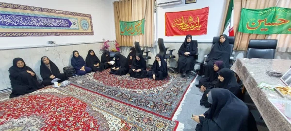 برگزاری مراسم قرائت زیارت عاشورا و دعای فرج به مناسبت شهادت اسماعیل هنیه  با سخنرانی رضایی منش ریاست پردیس فاطمه الزهرا س ساری در جمع  کارکنان   8