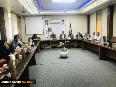 جلسه شورای اداری دانشگاه فرهنگیان مازندران