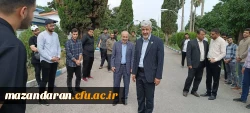 بازدید سرزده ریاست دانشگاه فرهنگیان از دانشگاه فرهنگیان استان مازندران 2