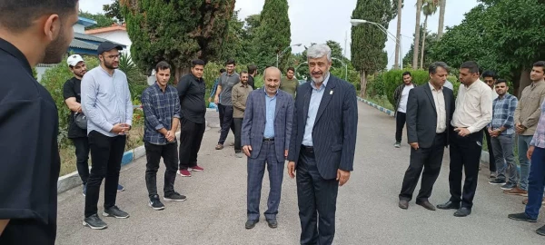 بازدید سرزده ریاست دانشگاه فرهنگیان از دانشگاه فرهنگیان استان مازندران 2